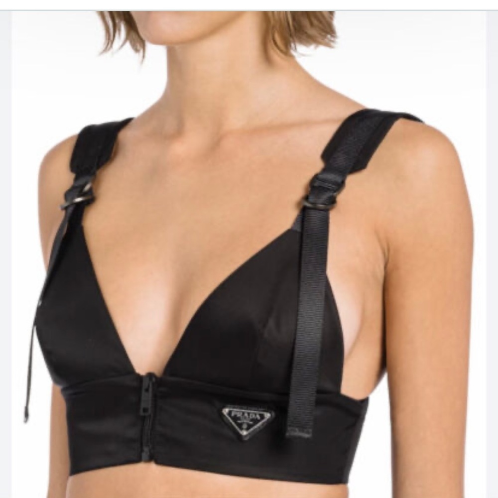 Prada Nylon Gabardine Top - Sold Out Everywhere